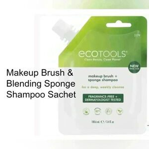 Ecotools Makeup Brush and Blending Sponge Shampoo Sachet
